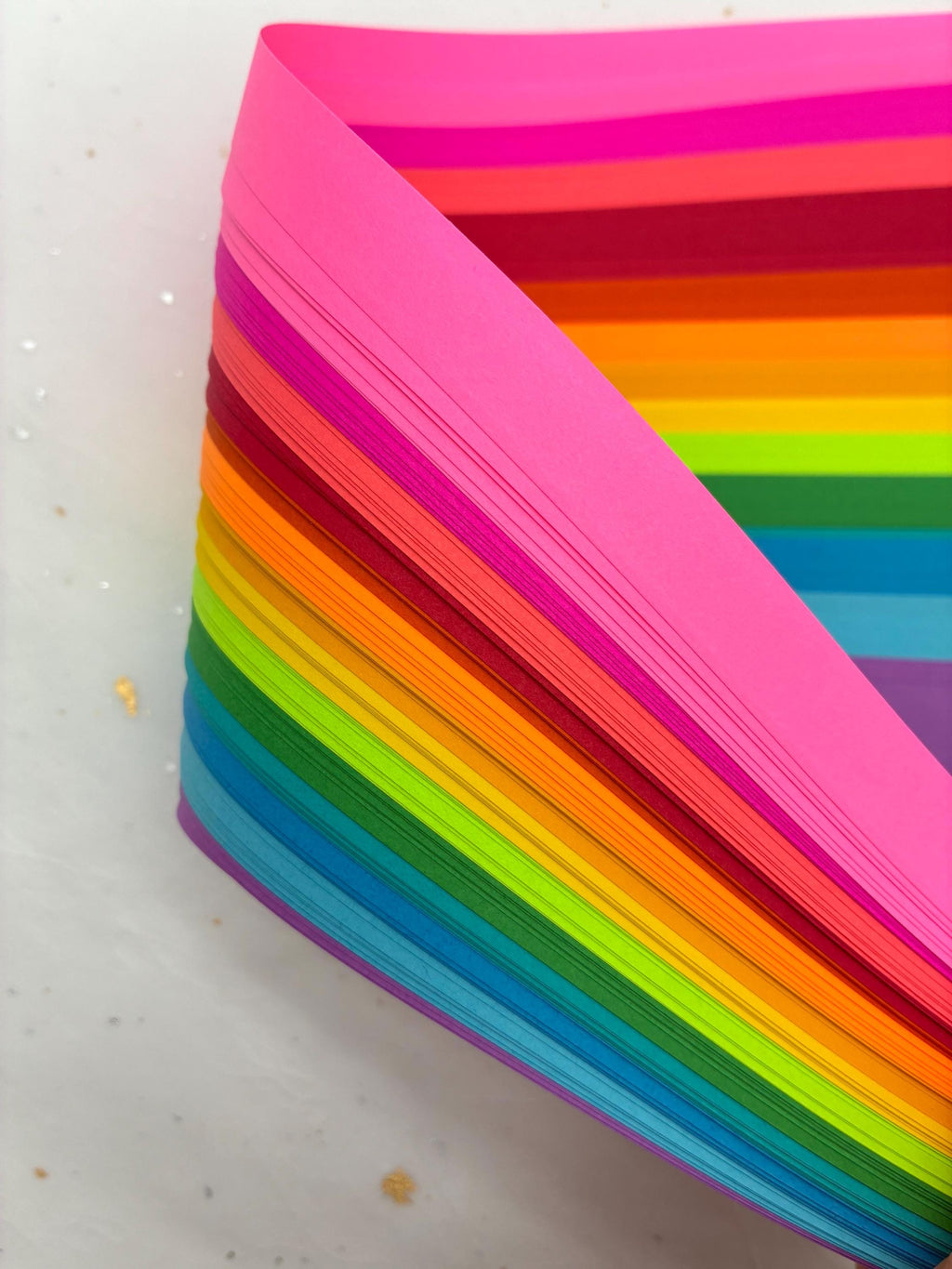 Paper Star Kit~ Froebel Paper Strips & Instructions (100ct) Rainbow